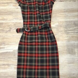 Beautiful Plaid Dress NWT